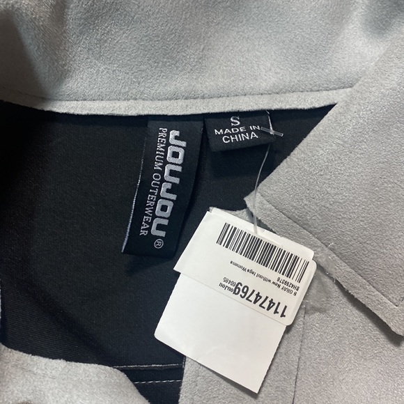 NEW JOU JOU FAUX SUEDE CLOUD WOMEN'S JACKET - Small - Picture 4 of 4